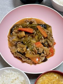 豚肉と野菜の黒酢あんかけ炒め-レシピのメイン写真