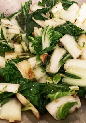 best ボックチョイ中華野菜炒め-レシピのメイン写真