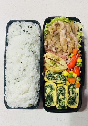 2023.11.5中学生弁当-レシピのメイン写真