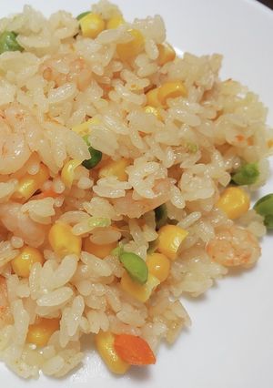 ( ⸝⸝•ᴗ•⸝⸝ )੭炊飯器deピラフ-レシピのメイン写真