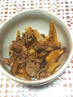 ごぼうの甘辛煮-レシピのメイン写真