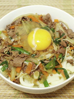 すき焼きうどん-レシピのメイン写真