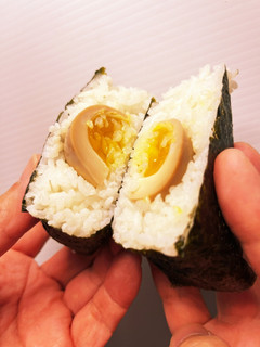 アメリカで作る味玉おにぎり(殺菌卵使用)-レシピのメイン写真