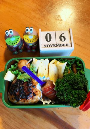 高一長女　お弁当(味噌焼きおにぎり21)-レシピのメイン写真