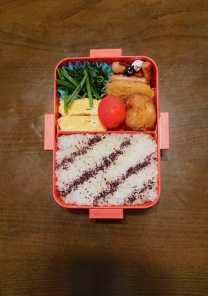 中学生女子弁当2023/11/06-レシピのメイン写真