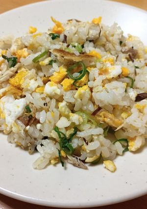 焼き塩鯖の梅昆布炒飯-レシピのメイン写真