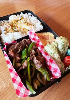 2023.11/6 高校生男子お弁当-レシピのメイン写真