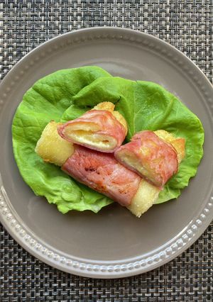 とろっとチーズのベーコン食パンロール-レシピのメイン写真