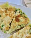 チンゲン菜か小松菜でチーズチキンカツレツ