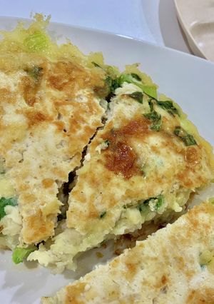 チンゲン菜か小松菜でチーズチキンカツレツ-レシピのメイン写真