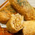 ライスペーパーで揚げカレーライス