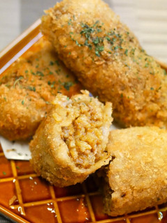 ライスペーパーで揚げカレーライス-レシピのメイン写真