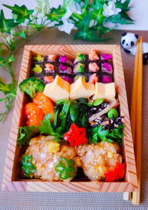 女子学生のお弁当(2023.11.5)-レシピのメイン写真