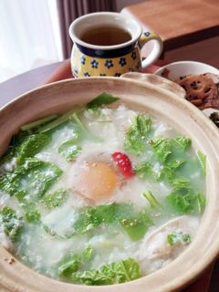 鶏肉と生姜の辛い雑炊-レシピのメイン写真