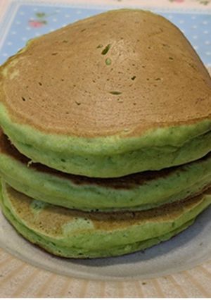 （地産地消）かわさきつや菜のホットケーキ-レシピのメイン写真