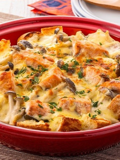 しめじと鮭のパングラタン-レシピのメイン写真