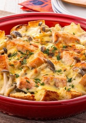 しめじと鮭のパングラタン-レシピのメイン写真