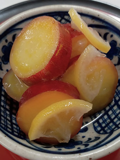 爽やかに香るさつま芋レモン煮-レシピのメイン写真
