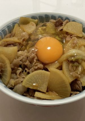 なか卯超え!? うま煮牛すき丼-レシピのメイン写真
