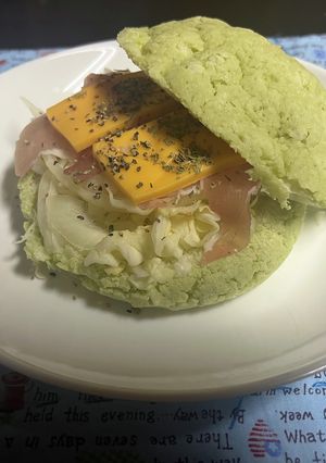 生ハムメロンパンサンド-レシピのメイン写真