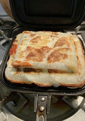 大根と筋子のホットサンド-レシピのメイン写真