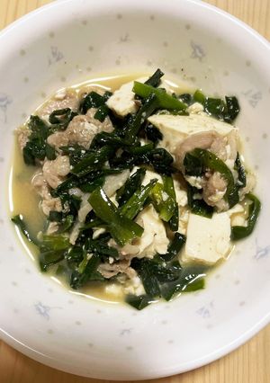 にら・にく豆腐-レシピのメイン写真