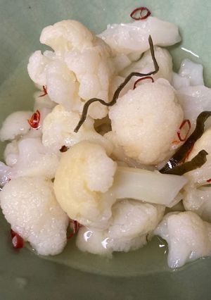 カリフラワーの甘酢和え-レシピのメイン写真