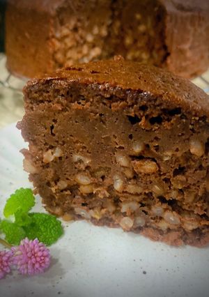 しっとり米粉チョコケーキ雑穀入り-レシピのメイン写真