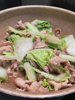豚ネギ白菜炒め-レシピのメイン写真
