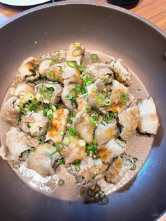 豚バラと、えのき梅肉大葉巻き-レシピのメイン写真
