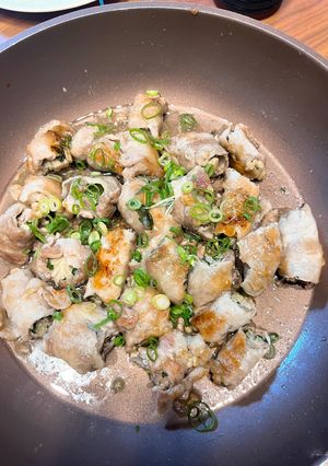 豚バラと、えのき梅肉大葉巻き-レシピのメイン写真