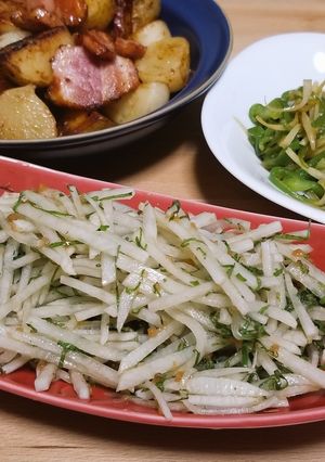 大根のさっぱり梅サラダ-レシピのメイン写真