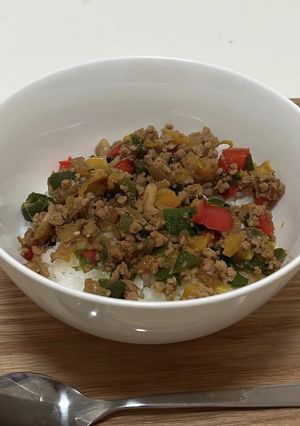 野菜たっぷりガパオライス風-レシピのメイン写真