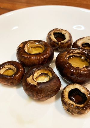 8分|塩焼きマシュルーム★양송이버섯구이-レシピのメイン写真