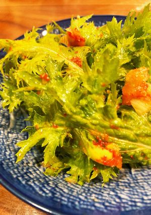 3分|わさび菜の韓国サラダ★청겨자무침-レシピのメイン写真