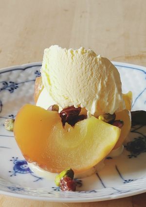 Xmas★りんごアイスケーキ★5分おやつ-レシピのメイン写真