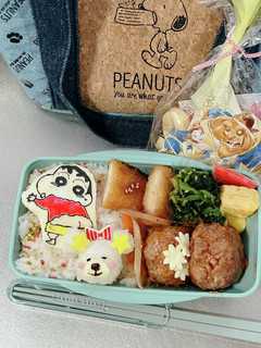 毎日高校男子弁当 クレヨンしんちゃん-レシピのメイン写真