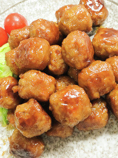冷凍肉だんごの照り焼き-レシピのメイン写真