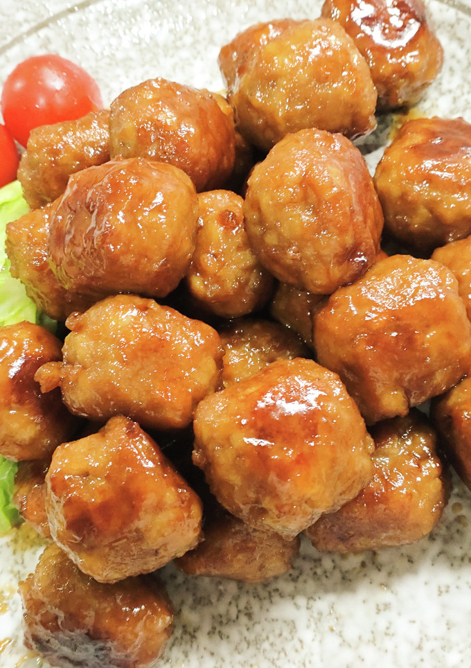 冷凍肉だんごの照り焼き-レシピのメイン写真