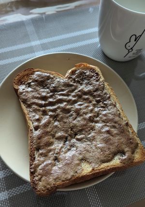 スタバのスティックで♡ラテトースト-レシピのメイン写真