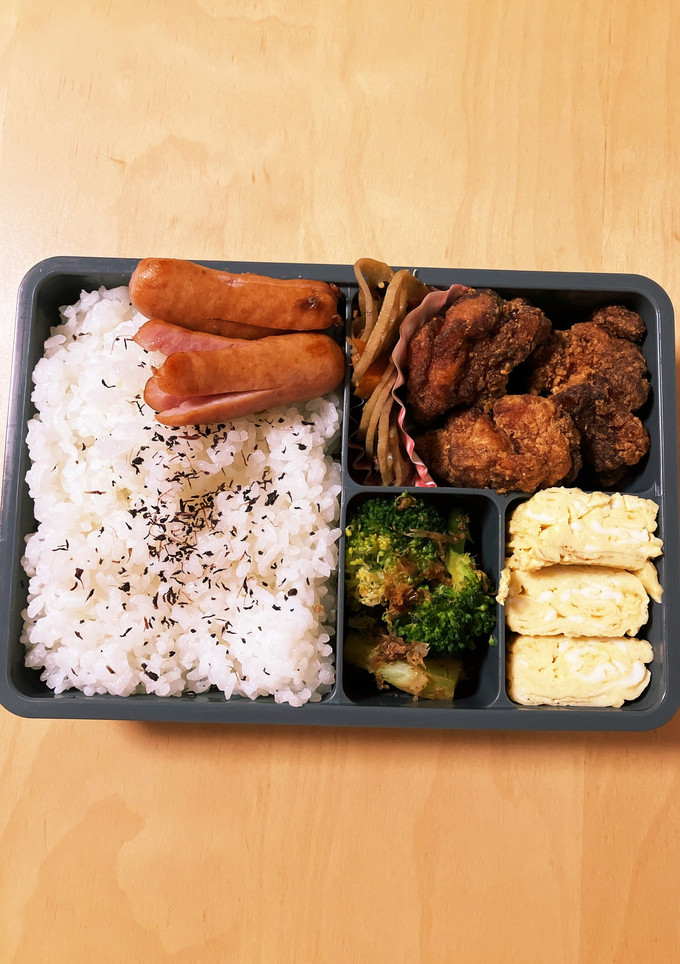 旦那弁当　卵焼きときんぴらごぼう他冷凍品-レシピのメイン写真