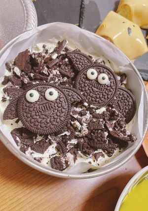 オレオチーズケーキ!ハロウィン版-レシピのメイン写真