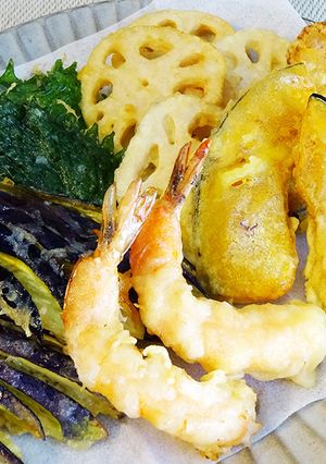 小麦粉よりも簡単＆サクサク！米粉の天ぷら-レシピのメイン写真