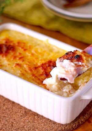 ふわふわ美味しい♪長芋とお豆腐のグラタン-レシピのメイン写真