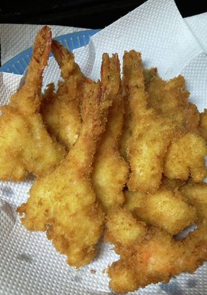 我が家のイチョウ形エビフライ-レシピのメイン写真