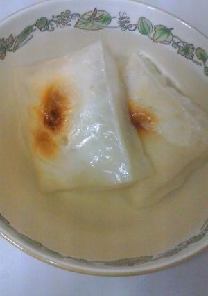 餅にお茶かけたのん。-レシピのメイン写真