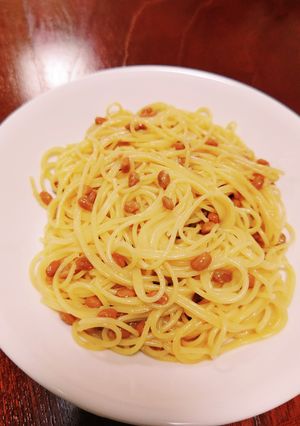 簡単☆おいしい☆納豆パスタ-レシピのメイン写真