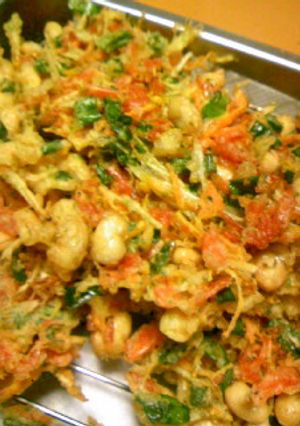 大豆をおいしくがっつりと★大豆かきあげ-レシピのメイン写真