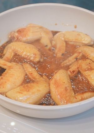 焼くだけ!ごはん止まらぬ!韓国風手羽先-レシピのメイン写真