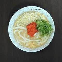 【丸亀製麺風】明太玉子あんかけうどん-レシピのメイン写真